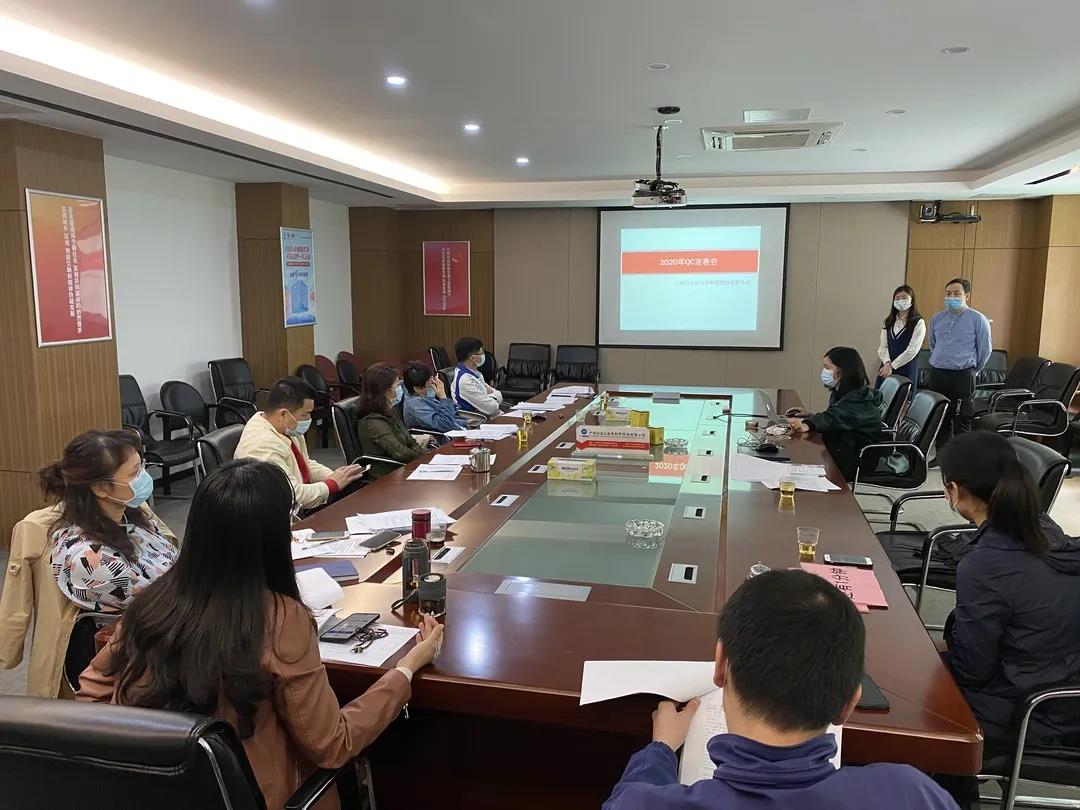 必发7790公司召开2020年QC效果揭晓会