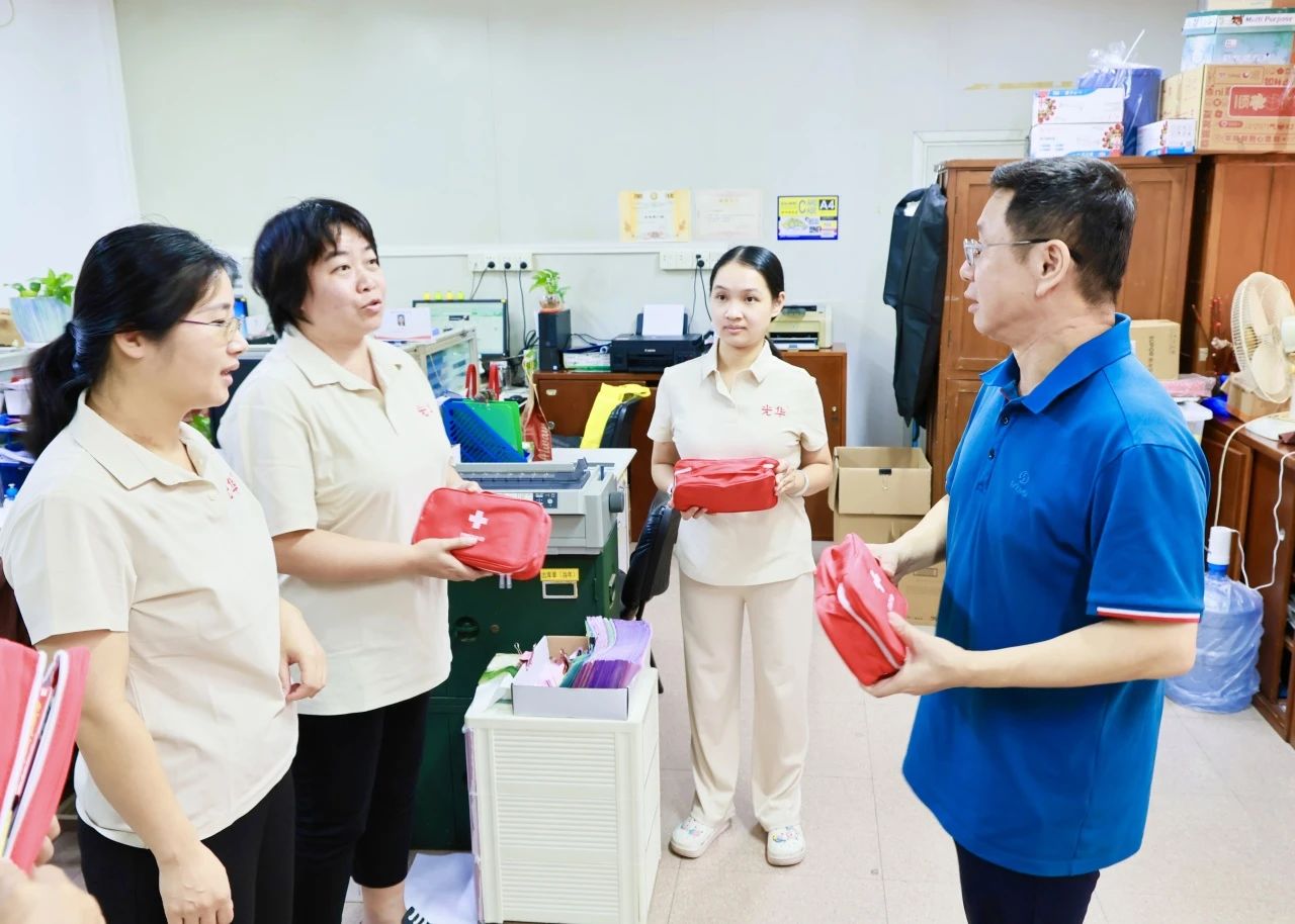 情系职工送清凉 身心护航保康健——白云山必发7790制药开展夏日防暑降温与康健眷注系列活动